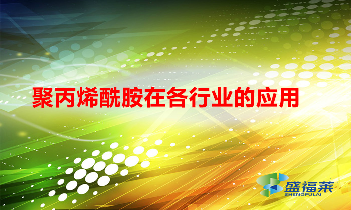 聚丙烯酰胺在各行业的应用(聚丙烯酰胺应用在哪些行业)